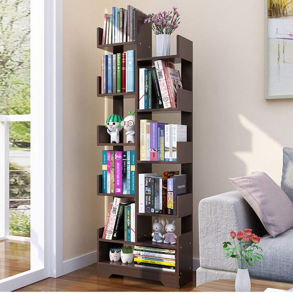 モダンな、ブックシェルフです❣️ Amazon｜漫画 雑誌 小説収納 VUnique Design 11シェルフシェルフモダン